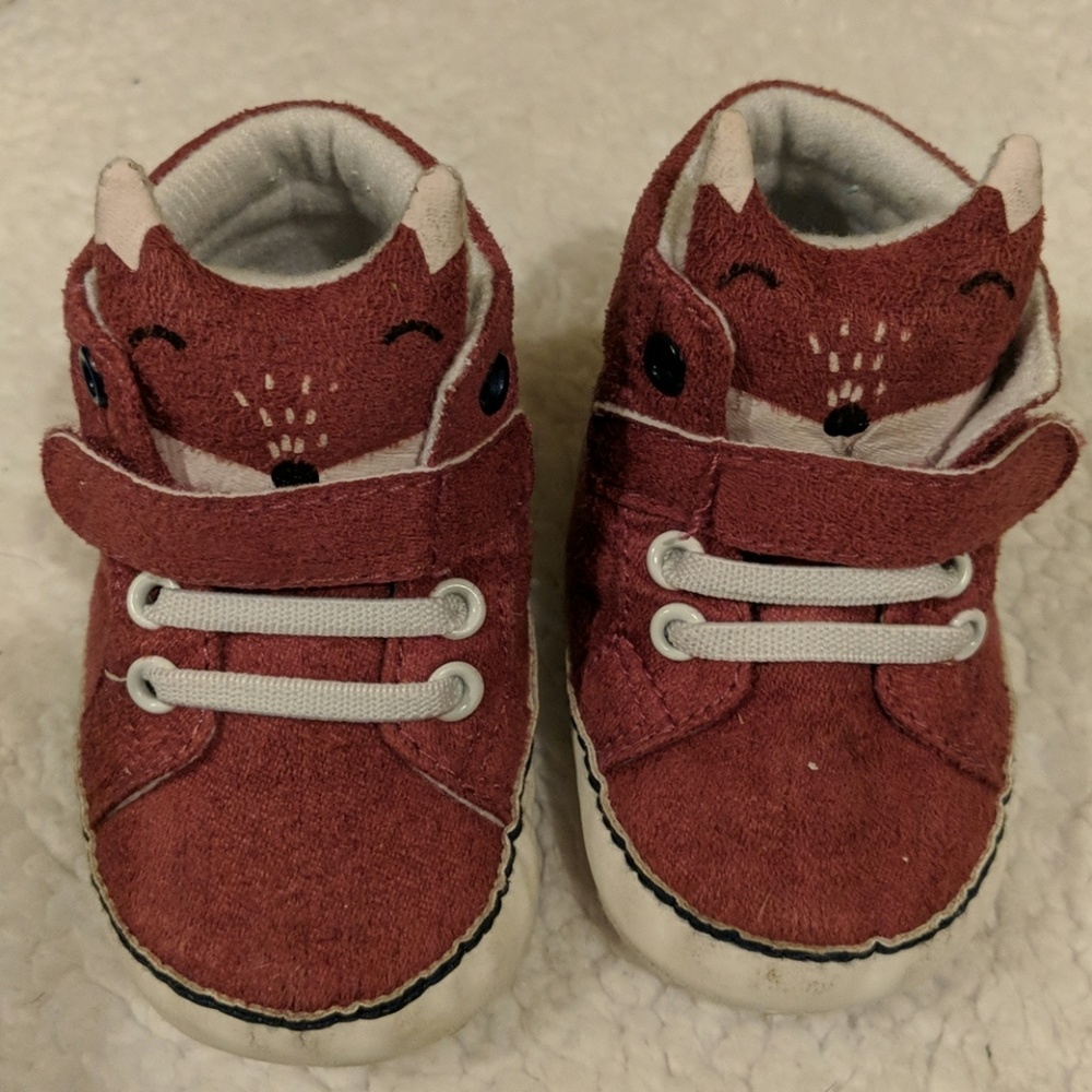 Mauve Maroon Fox Shoes